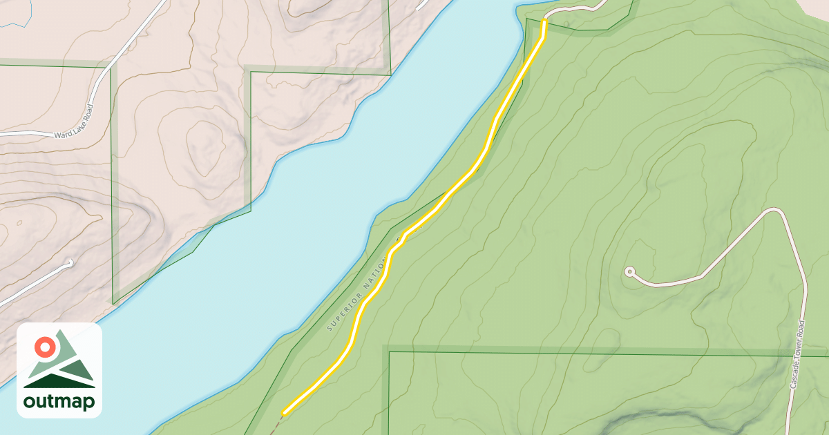 Map of Deer Yard Loop