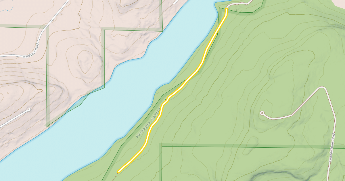 Map preview of Deer Yard Loop
