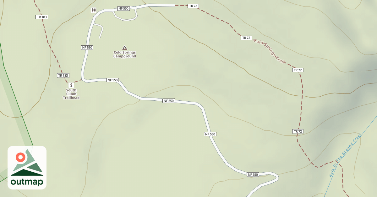Map of N81D COLD SPRS CG