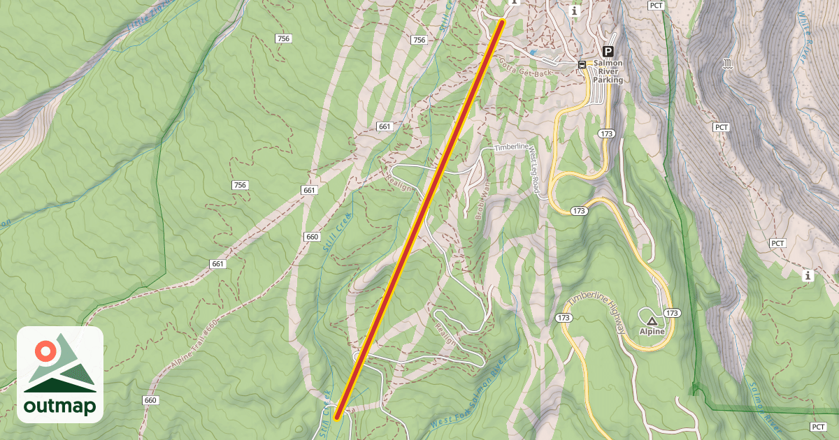 Map of Jeff Flood Express