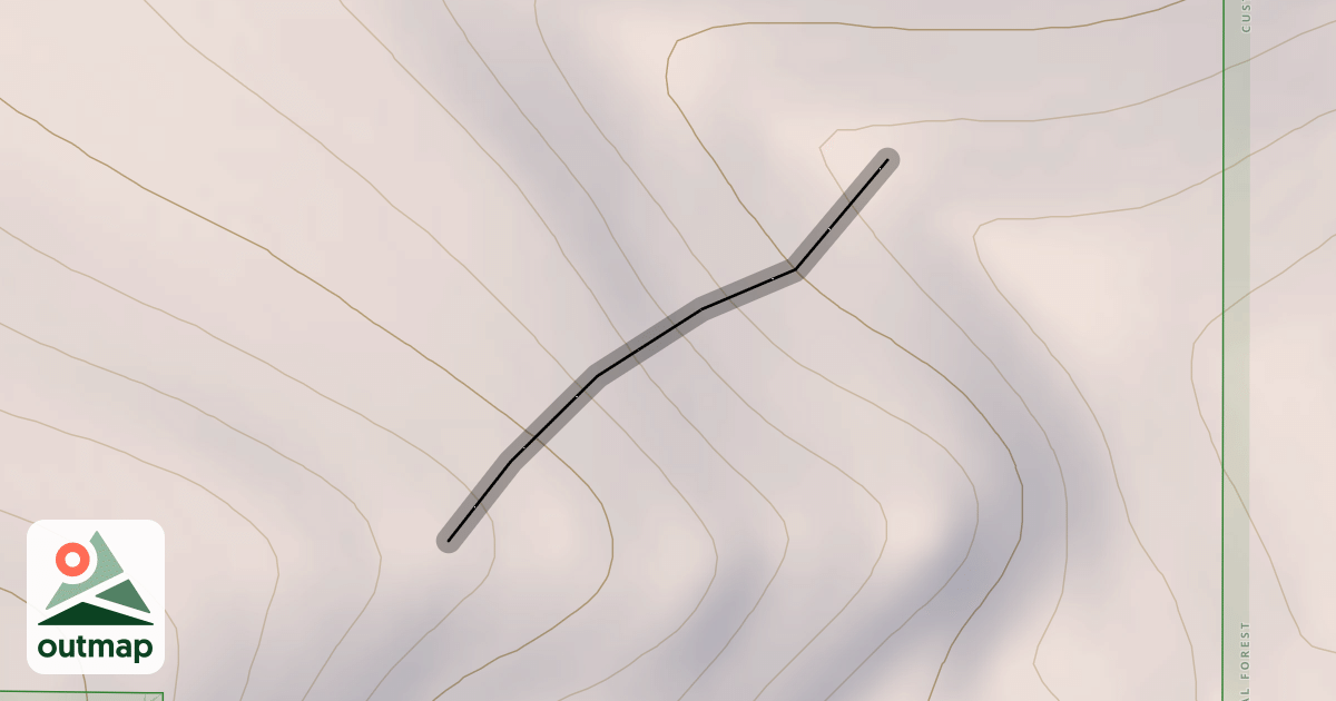 Map of Bigfoot