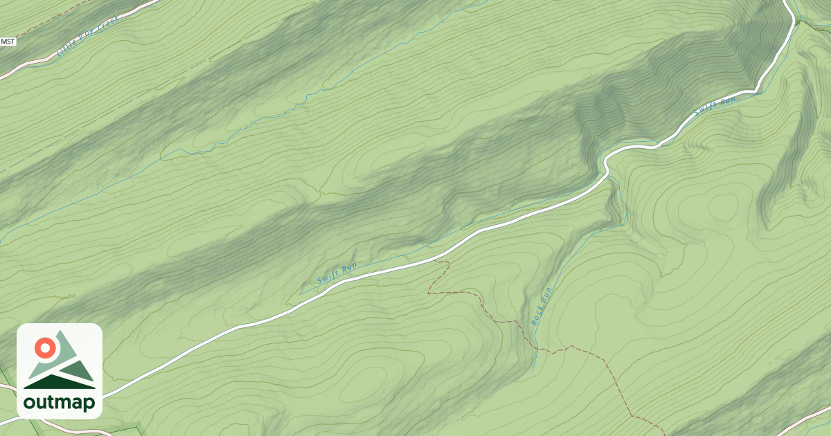 Map of Bald Eagle State Forest Snowmobile Trails