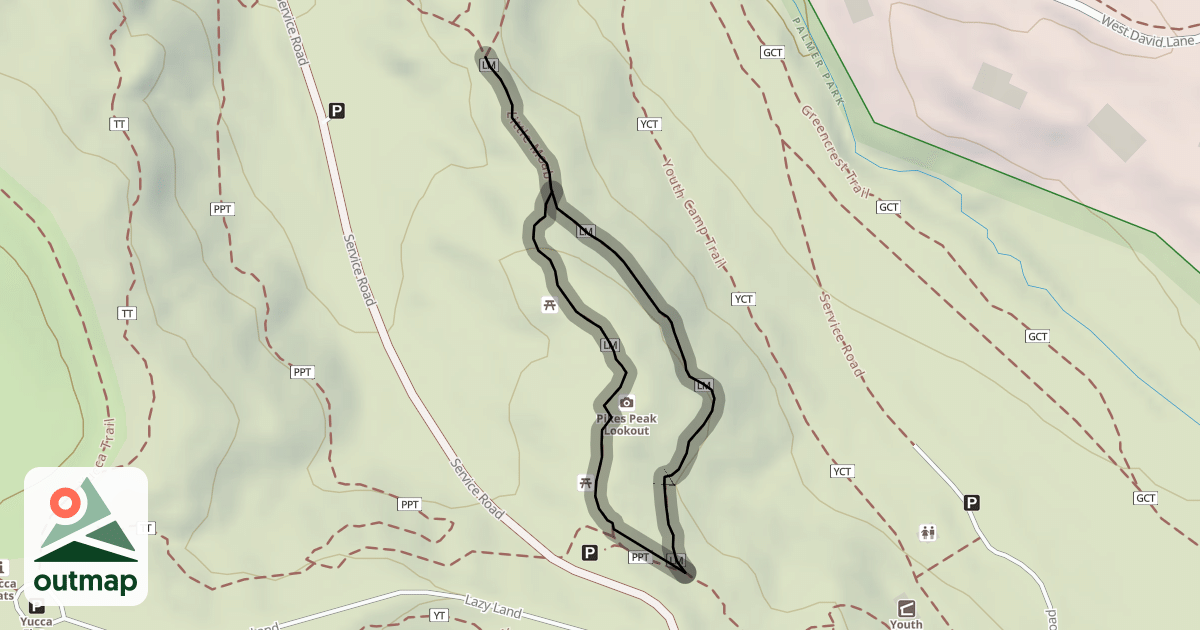 Map of Little Moab
