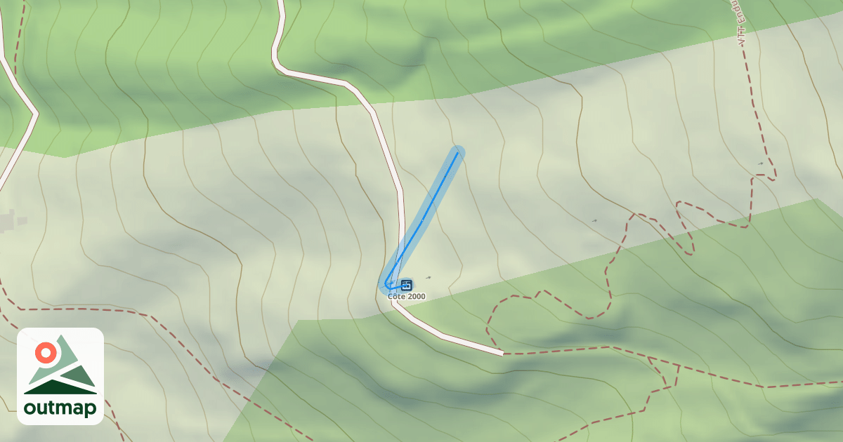 Map of Combe des Juments