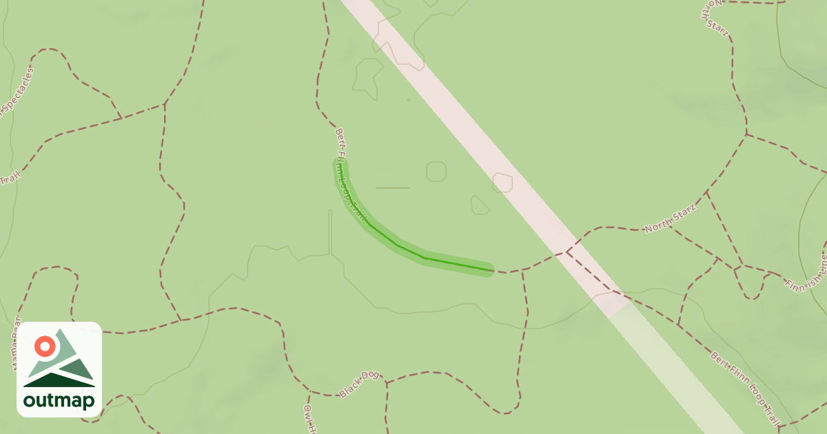 Map of Bert Flinn Loop Trail