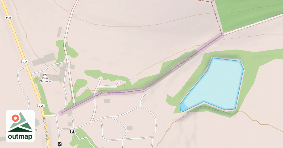 Map of chemin rural