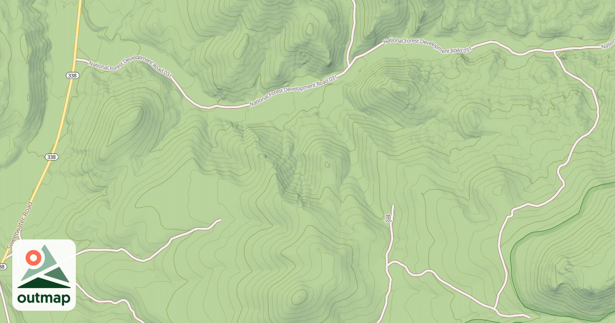 Map of LOOP ROAD A