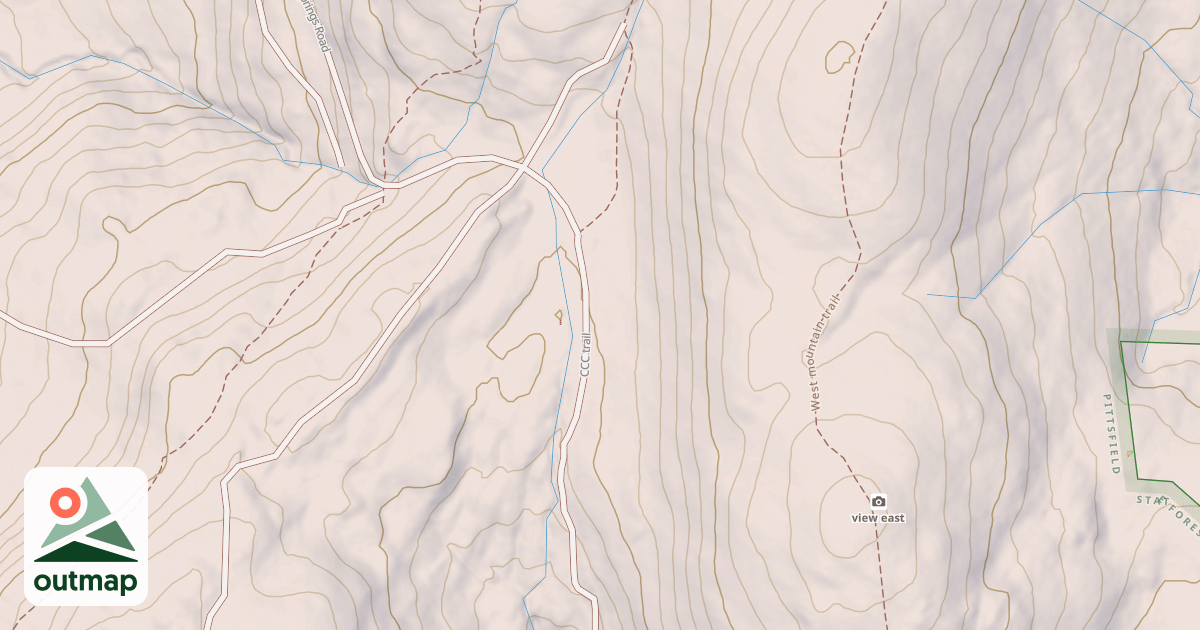 Map of CCC Trail