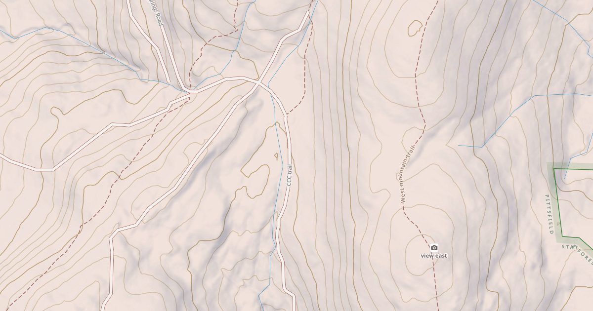 Map preview of CCC Trail