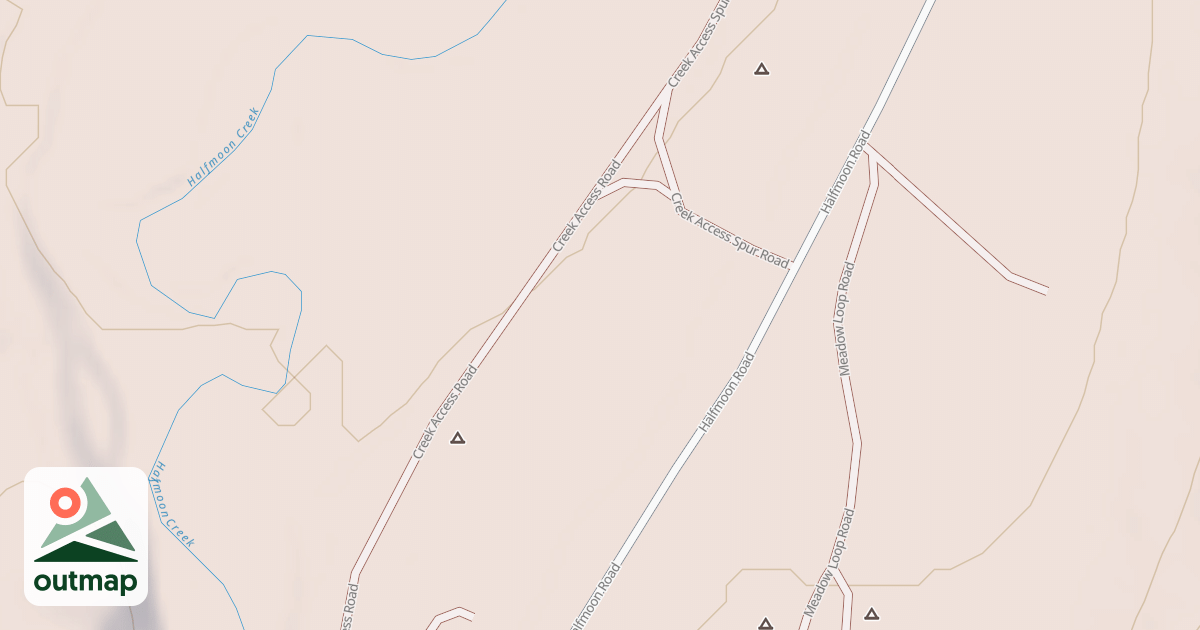 Map of CREEK ACCESS