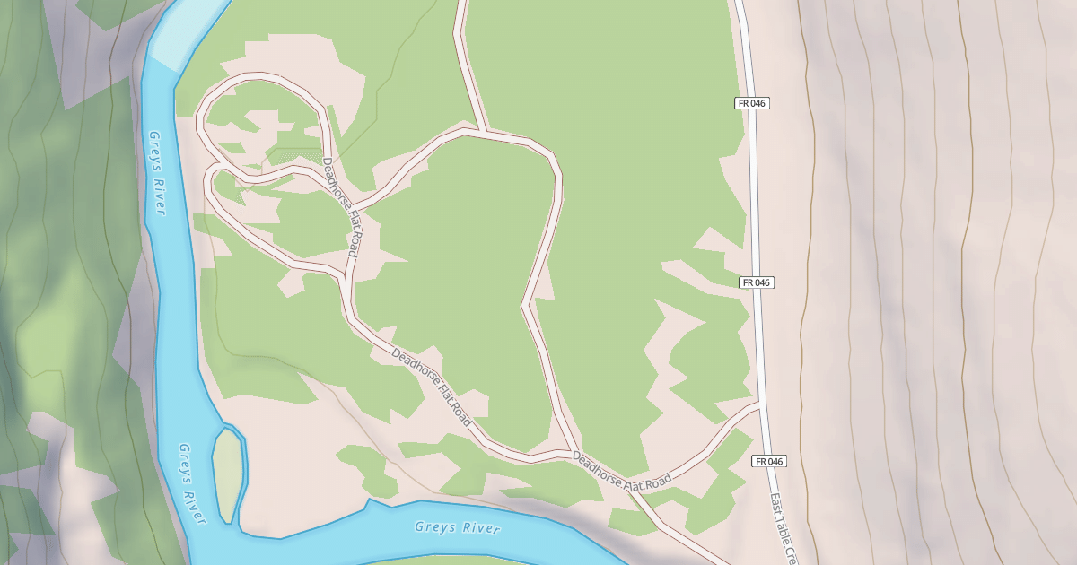 Map preview of DEADHORSE FLAT