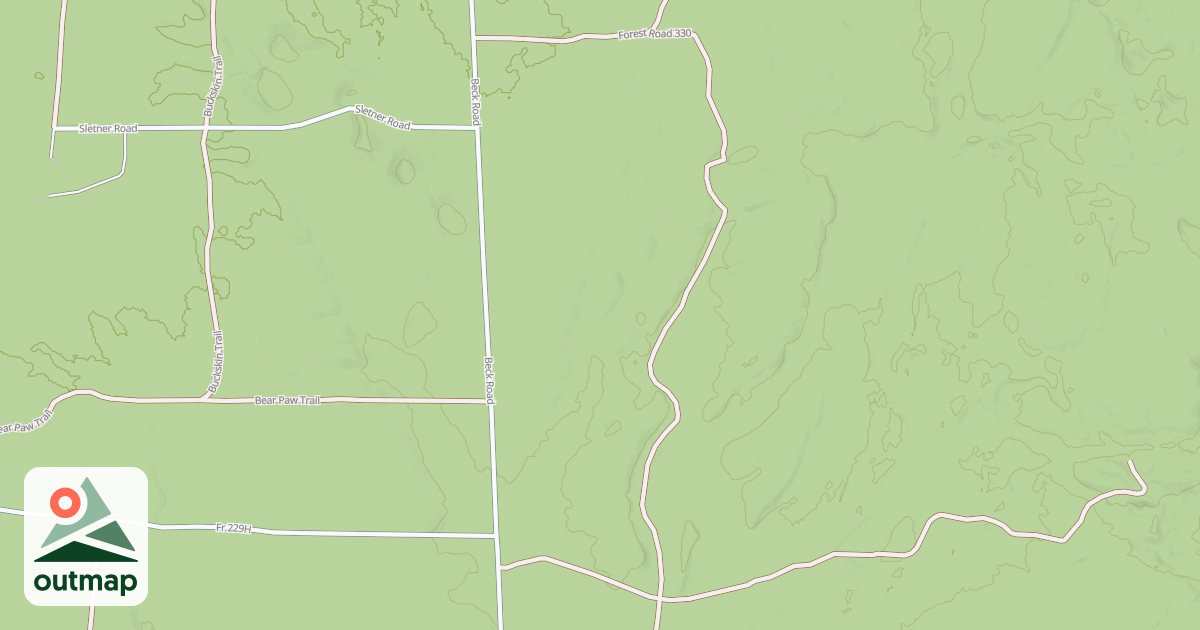 Map of FR 330