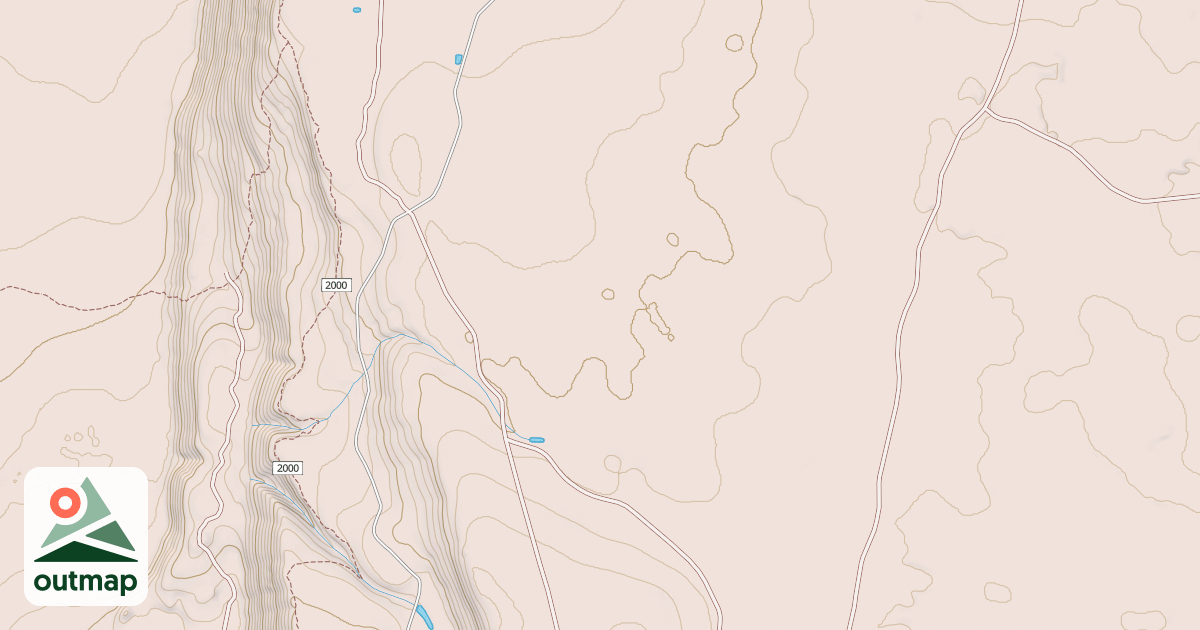 Map of EAST SMOKEY