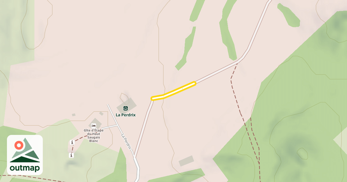 Map of Retour des pistes