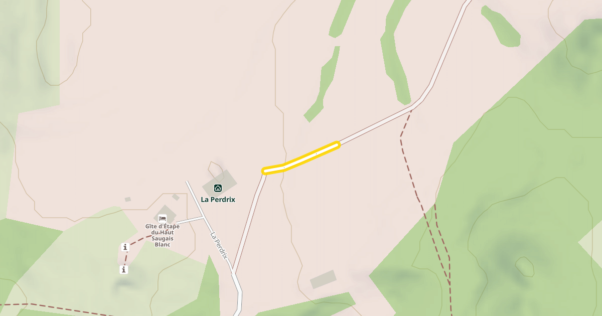 Map preview of Retour des pistes