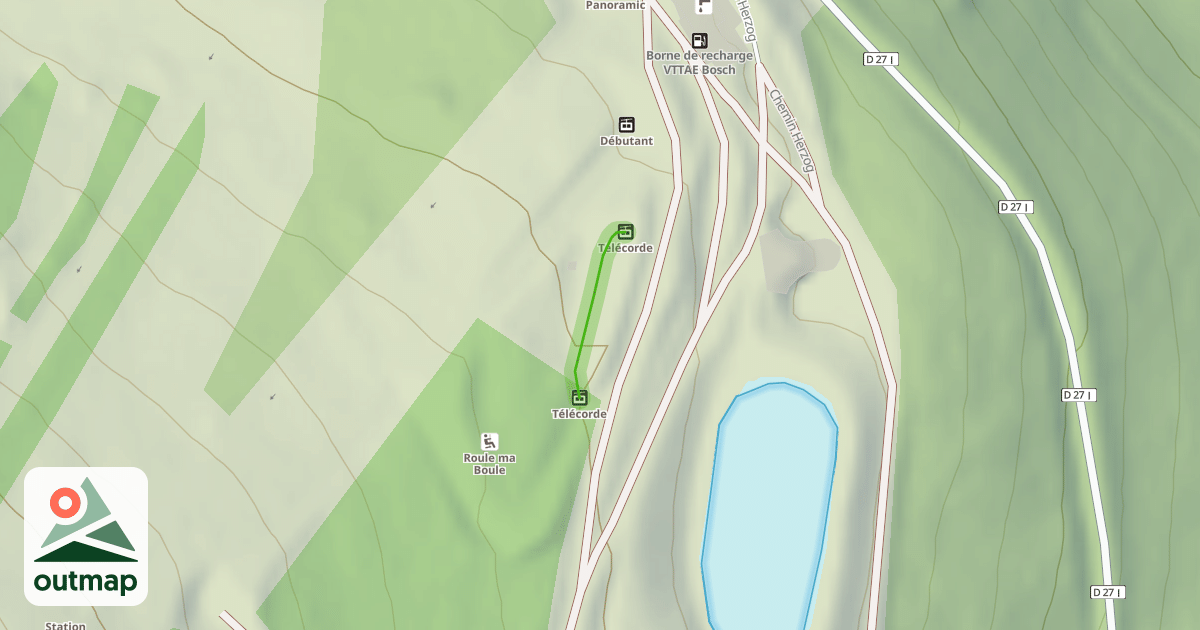 Map of Télécorde