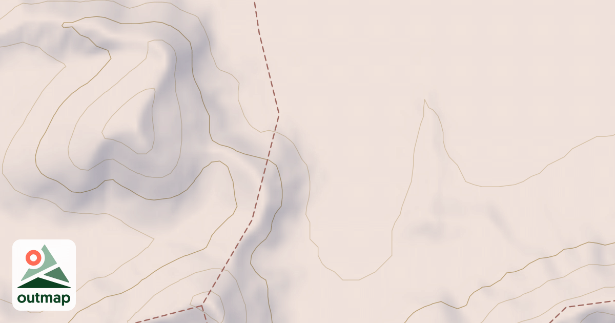 Map of Badlands Trail