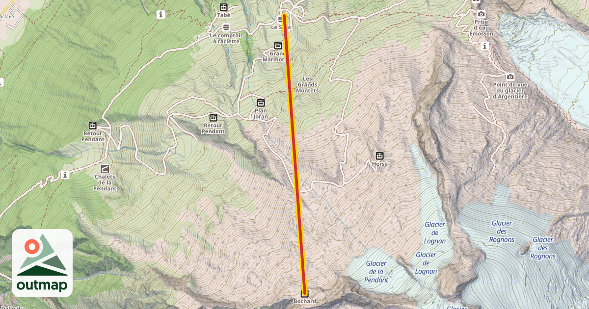 Map of Bochard