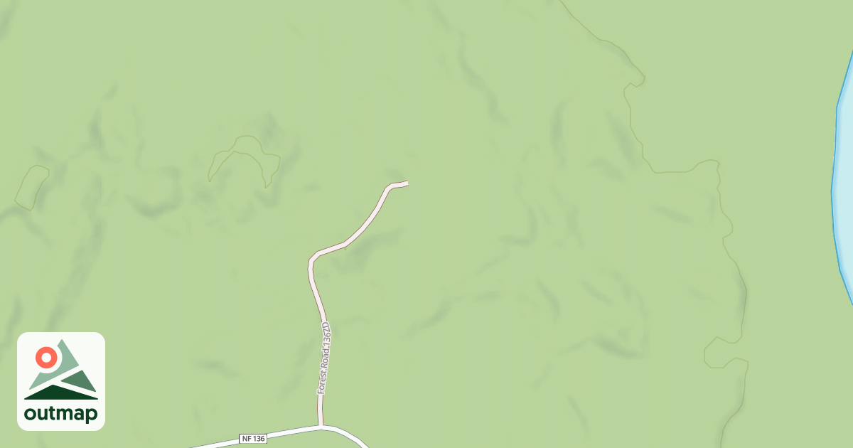 Map of FR 136ZD
