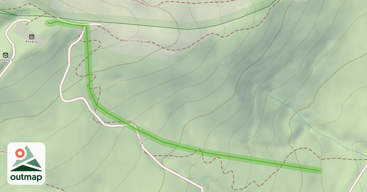 Map of Chemin de Ronde