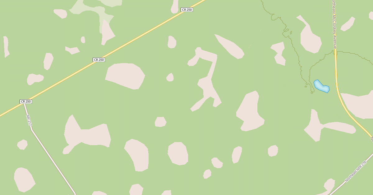 Map preview of USFS National Forest System Roads {663FDD5A-15FF-44C9-AB3F-33011A5D8BEE}