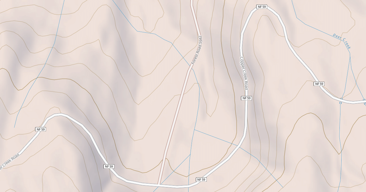 Map preview of MIDDLE DEER