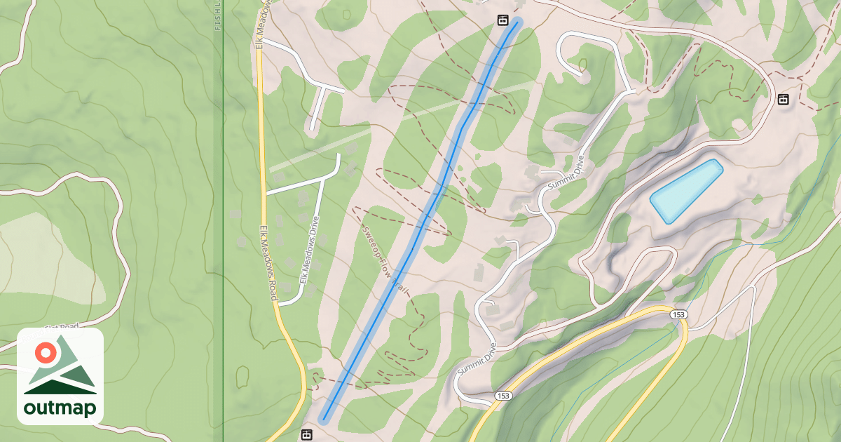 Map of Elk Meadows