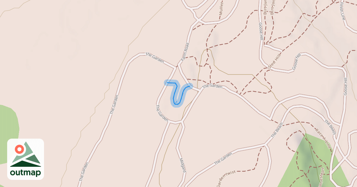 Map of Cyclocross Steps