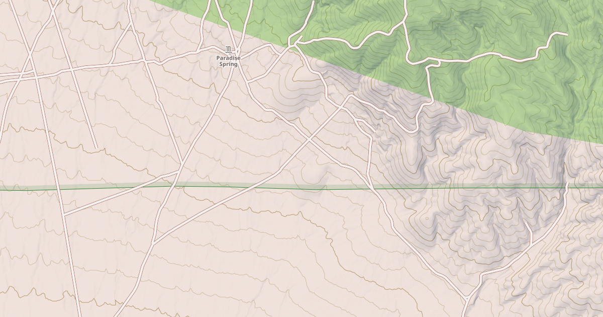 Map preview of MILDRED MINE