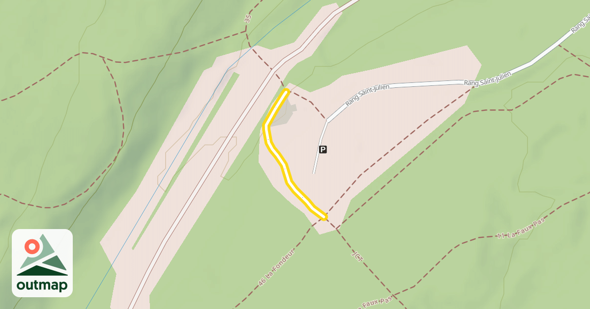 Map of 46 La Fondeur