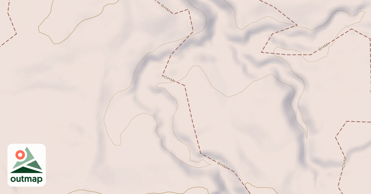 Map of Straight Arrows Trail