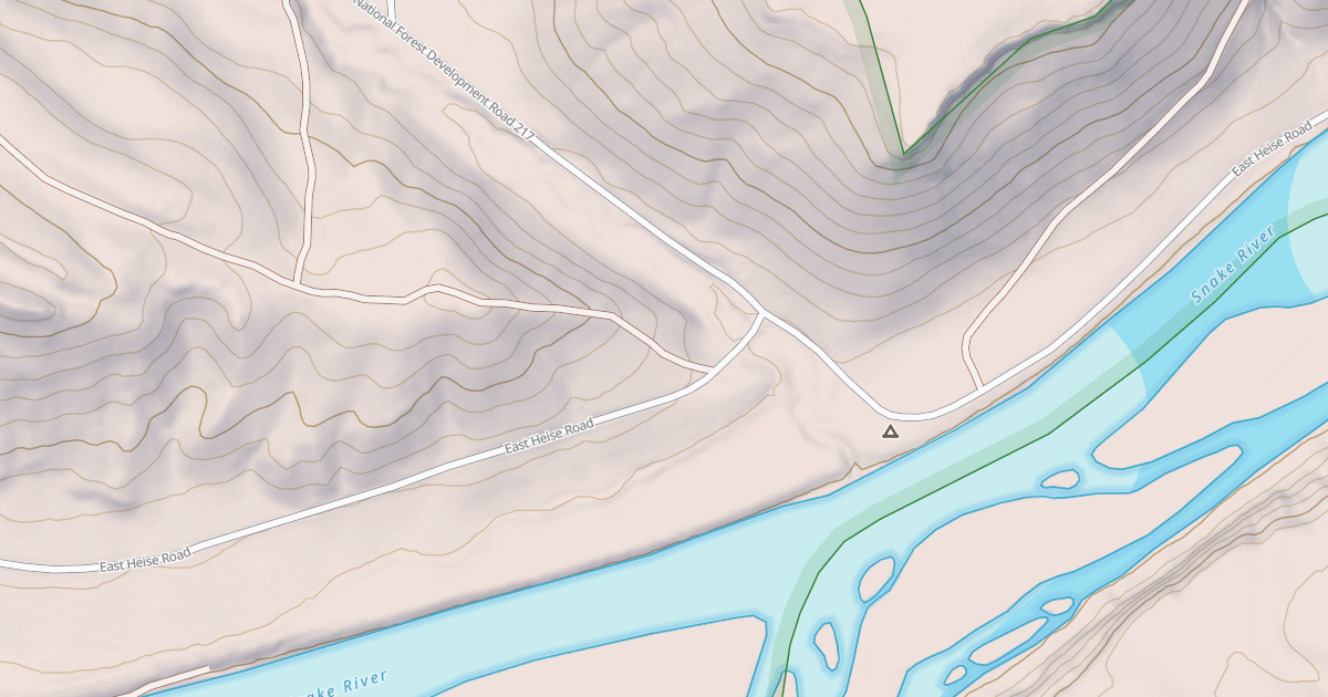 Map preview of SOUTH FORK SNAKE