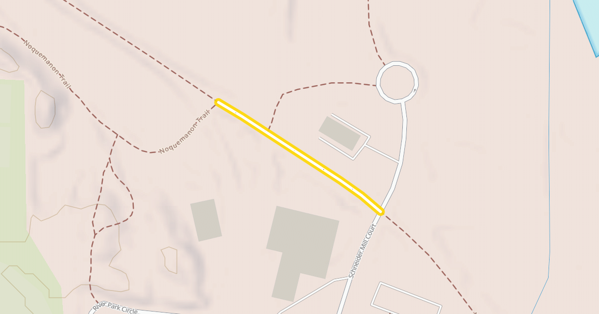 Map preview of Noquemanon Trail