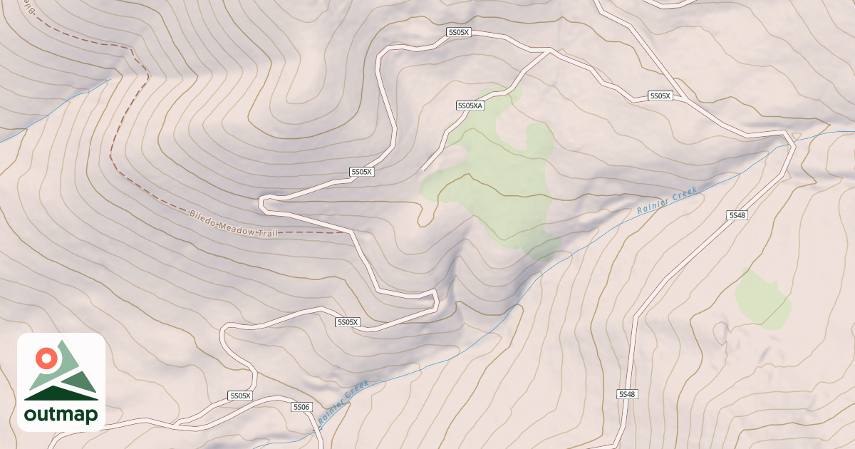Map of BILEDO SPUR