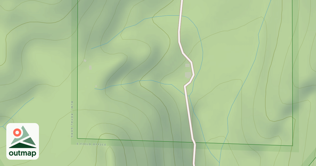 Map of BLM National GTLF Public Motorized Roads 8c1af632-36a5-4c55-a43b-94696c350514