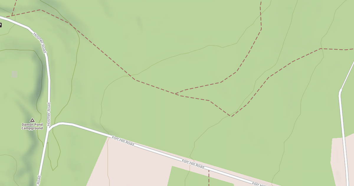 Map preview of Friends Loop Trail (Orange)