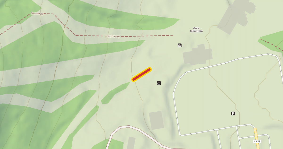 Map preview of The Snow Train