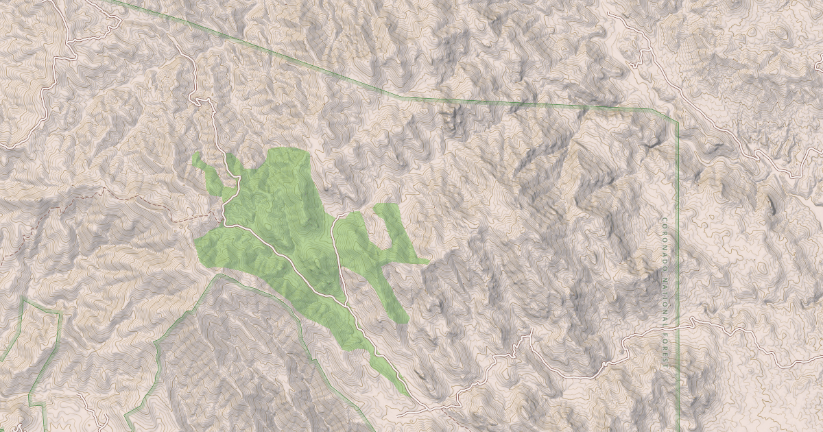 Map preview of GOODWIN CANYON