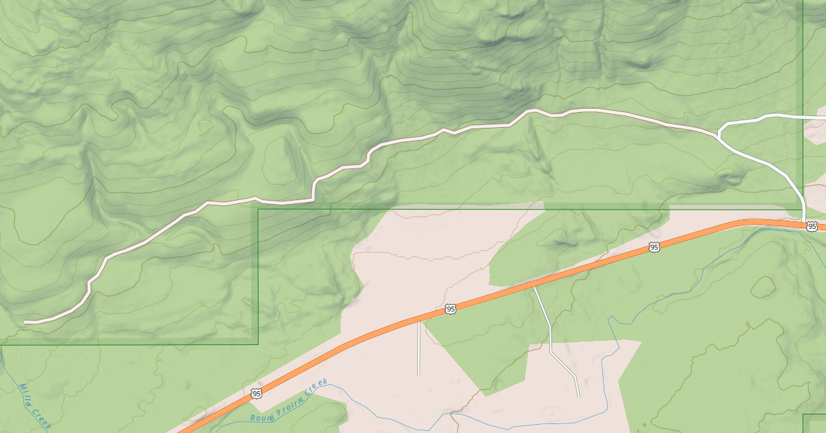 Map preview of MILLER CREEK