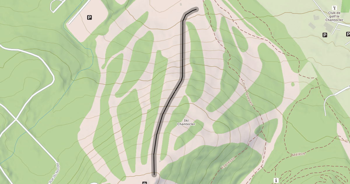 Map preview of Alexandre Despatie