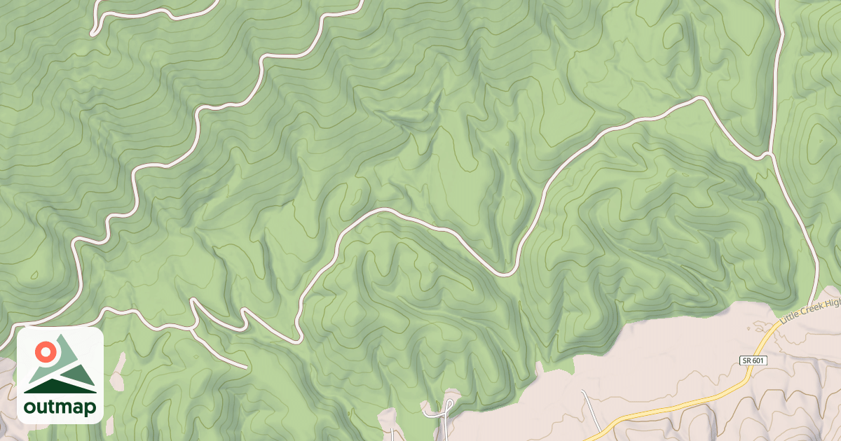 Map of SCHOOLHOUSE HOLLOW