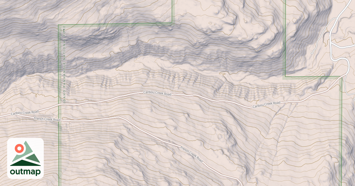 Map of CARIBOU