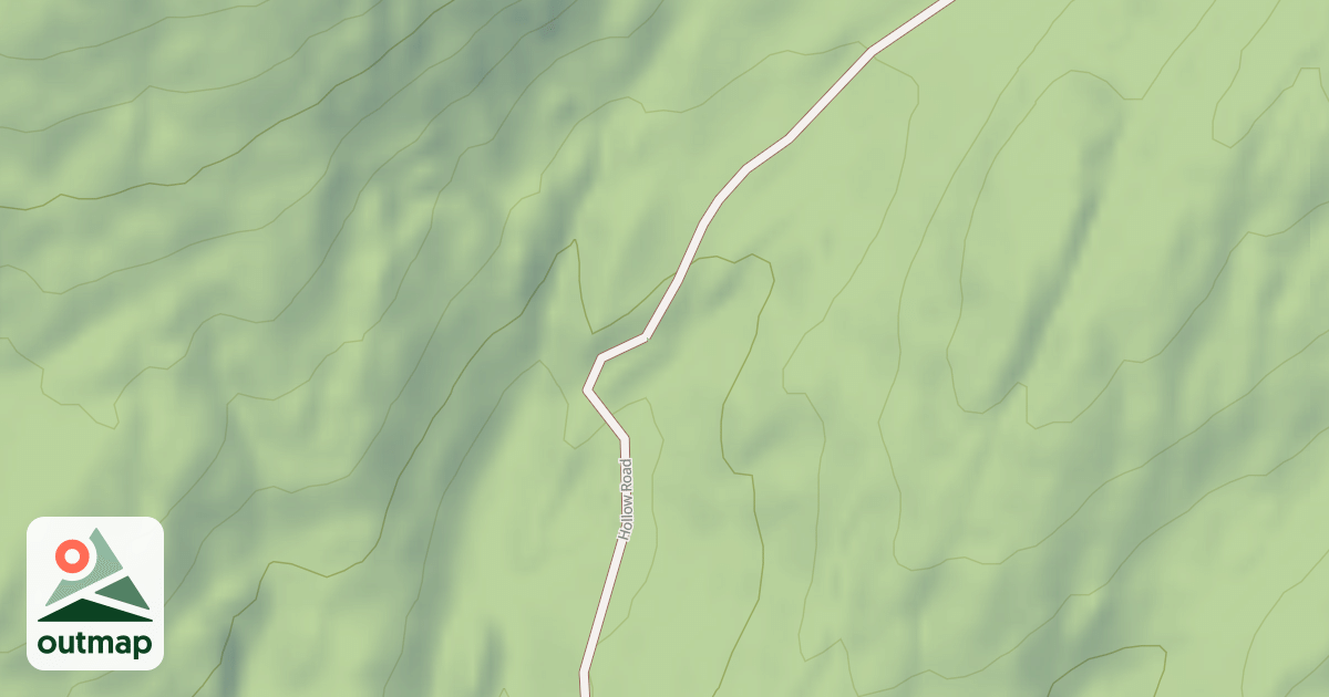 Map of Hollow Trail
