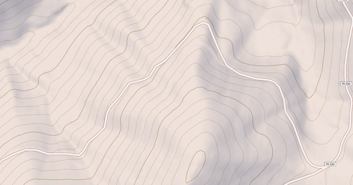 Map preview of PARADISE TIMBER SPUR B