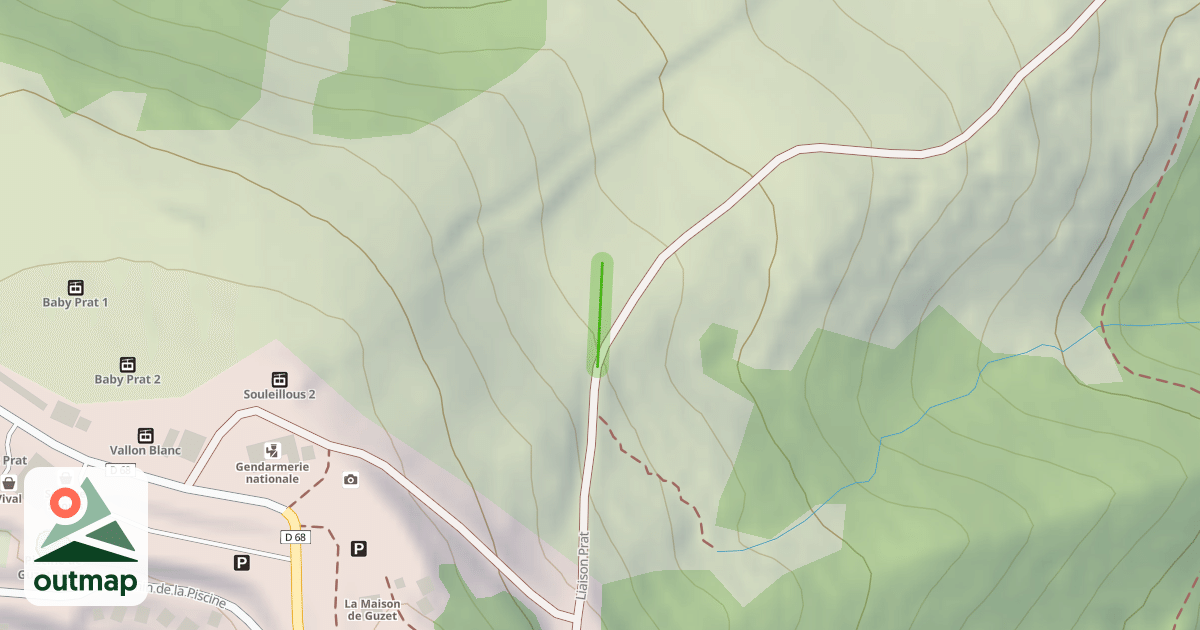 Map of Liaison Prat