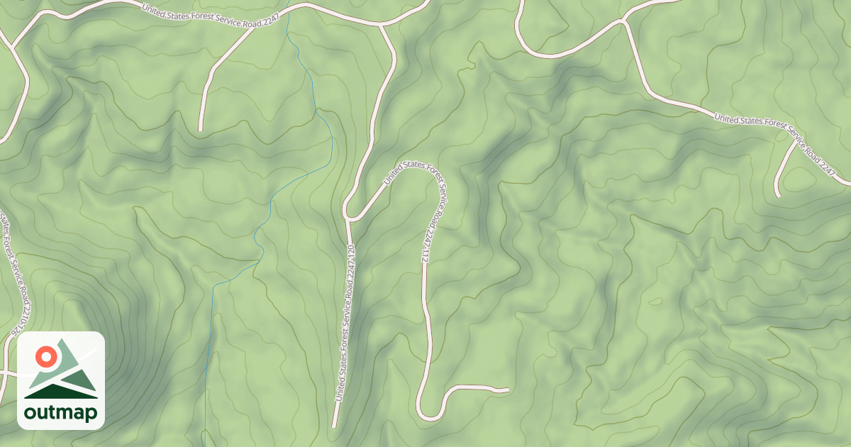 Map of USFS Motor Vehicle Use Map Roads {86B03BEC-9BA9-4DA2-88D9-097898C44504}