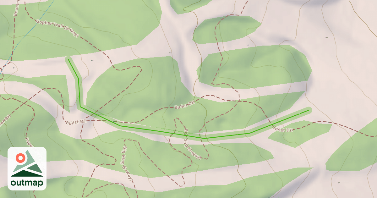 Map of Spring Canyon