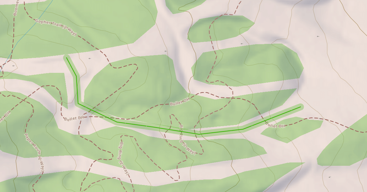 Map preview of Spring Canyon