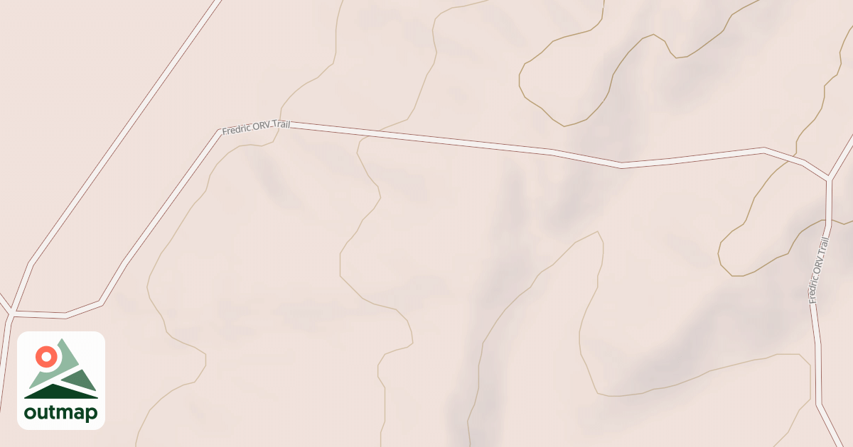 Map of Frederic Trail