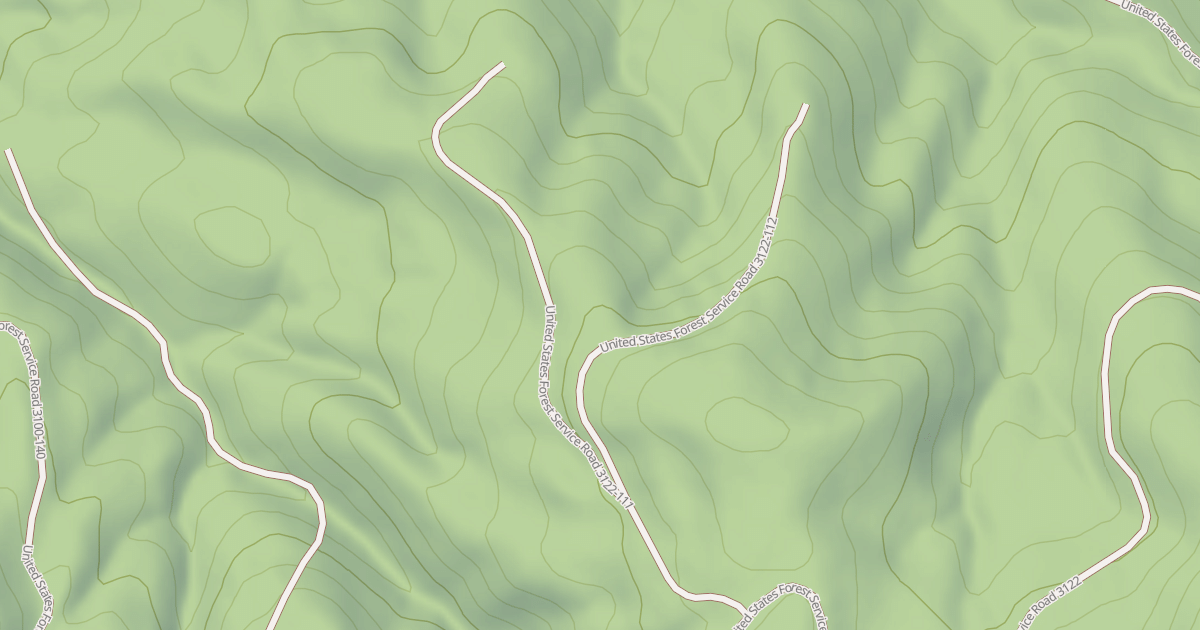 Map preview of USFS Motor Vehicle Use Map Roads {CA36902C-6D08-405F-A588-6BCB38347628}